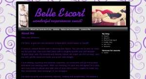 Belle - Website by YourEscortSite.com